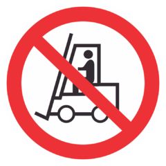 Запрещающий знак Р07 "Запрещается движение средств напольного транспорта"