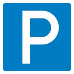 Напольный знак R5 "Парковка или парковочное место"